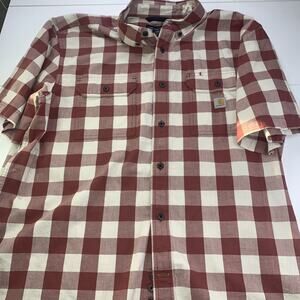 Carhartt Loose Fit Button Shirt Mens XL